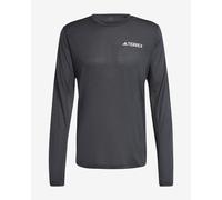 Adidas - T-shirt leggera e traspirante a maniche lunghe - Xperior Longsleeve Tee Carbon per Uomo - Taglia XL - Grigio