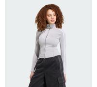 Adidas Originals Mia Marquez Zipped Long Sleeve T-shirt Grigio M Donna