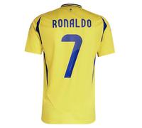 Maglia Al NASSR FC 24/25 Ronaldo Home - Mostra il tuo sostegno con questa iconica maglia da calcio leggendaria e confortevole, Home - Giallo, M