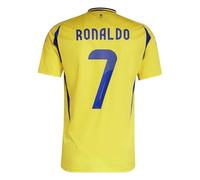 Maglia Al NASSR FC 24/25 Ronaldo Home - Mostra il tuo sostegno con questa iconica maglia da calcio leggendaria e confortevole, Home - Giallo, M