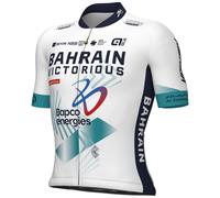 Maglia Bahrain-Victorious Prime 2024 manica corta bianco - L