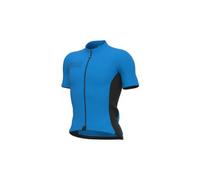 Maglia ale color block manica corta blu italia