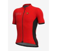 Maglia Alé Color Block manica corta rosso nero - S