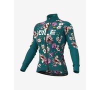 Maglia Alé Fiori manica lunga verde donna - XS