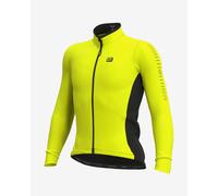Ale Solid Fondo Long Sleeve Jersey Giallo XS Uomo