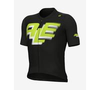 Maglia Alé PR-E Sauvage manica corta nero giallo - L