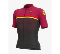Ale Pr-s Bridge Short Sleeve Jersey Marrone,Rosso M Uomo