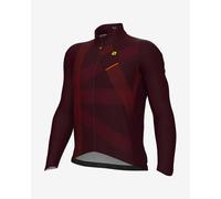 Maglia Alé PRAGMA Direction manica lunga rosso intenso arancione - M