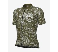 Maglia Alé PRAGMA Safari Essenza manica corta verde scuro bianco - M