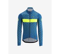 Maglia Alé PRR Stars manica lunga blu giallo fluo - L