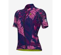 Maglia a manica corta ale leaf pink blue donna