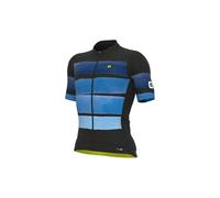 Ale Track Short Sleeve Jersey Blu L Uomo Blue