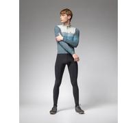 Ale Off Road-gravel Wool Line Long Sleeve Jersey Blu M Uomo