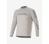 Maglia Alpinestars A-Dura Switch manica lunga bianco puro grigio - XXL