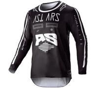 maglia alpinestars kids racer found - nera XS