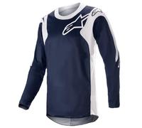 maglia alpinestars racer hoen - blu / bianco XXL