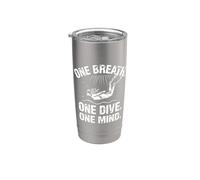 Maglia apnea: One Breath - One Dive, One Mind. Apnea Bicchiere termico in acciaio inox doppia parete
