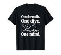 Maglia apnea: One Breath - One Dive, One Mind. Apnea Maglietta