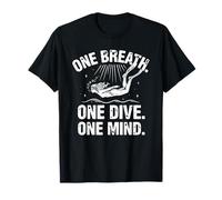 Maglia apnea: One Breath - One Dive, One Mind. Apnea Maglietta