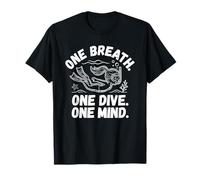 Maglia apnea: One Breath - One Dive, One Mind. Apnea Maglietta