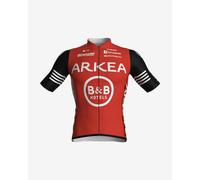 Maglia Arkea B&B Hotels 2025 Ufficiale manica corta rosso nero - XS