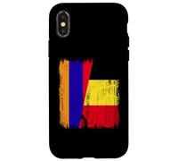 Maglia Armenia Belgio Mezza Bandiera Armena Belga Custodia per iPhone X/XS