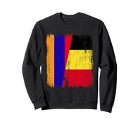 Maglia Armenia Belgio Mezza Bandiera Armena Belga Felpa