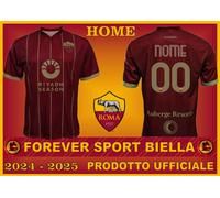MAGLIA AS ROMA HOME PERSONALIZZATA oppure NEUTRA 2024/2025 UFFICIALE