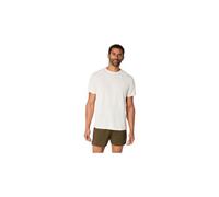 Maglia asics core run a maniche corte bianca da uomo