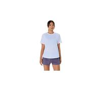 Maglia asics core run donna a maniche corte blu