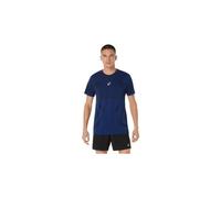 Maglia asics road seamless a maniche corte blu uomo