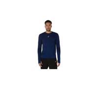 Maglia asics road senza cuciture a maniche lunghe blu uomo