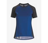 Maglia Assos Trail Womens manica corta blu scuro nero donna - S