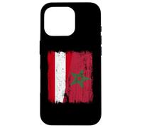 Maglia Austria Marocco Half Flag Austria Marocchino Heritage Jersey Custodia per iPhone 16 Pro