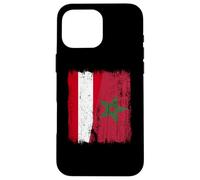 Maglia Austria Marocco Half Flag Austria Marocchino Heritage Jersey Custodia per iPhone 16 Pro Max