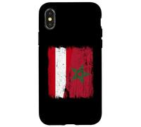 Maglia Austria Marocco Half Flag Austria Marocchino Heritage Jersey Custodia per iPhone X/XS