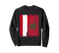 Maglia Austria Marocco Half Flag Austria Marocchino Heritage Jersey Felpa