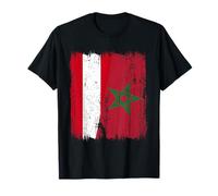 Maglia Austria Marocco Half Flag Austria Marocchino Heritage Jersey Maglietta