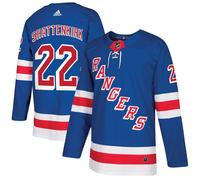 Maglia Autentica Adidas Blu Kevin Shattenkirk #22 New York Rangers Uomo L 52