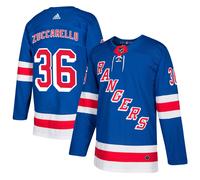 Maglia Autentica Adidas Pro Blu 2XL Di Mats Zuccarello #36 Dei New York Rangers