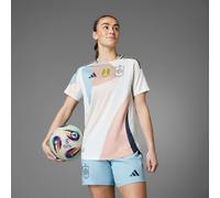 adidas performance - Maglia fuori casa originale della Spagna 2025 (squadra femminile) bianco gesso S