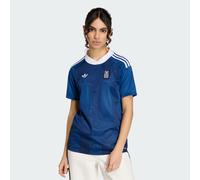 Adidas Greece 26/27 Away Woman Short Sleeve T-shirt Blu XL Donna