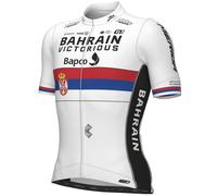 Maglia Bahrain Victorious 2023 PRS - Campione Serbo M / Bianco