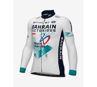Maglia Bahrain-Victorious Prime 2024 manica lunga bianco - M
