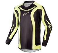 maglia bambini alpinestars youth racer lurv - nero / giallo XL