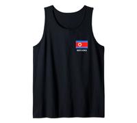 Maglia bandiera della Corea del Nord | Corea del Nord Canotta