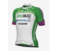 Maglia Bardiani CSF Faizanè Pro Team 2023 PR-System manica corta verde bianco - L