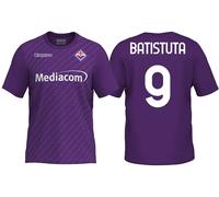 Maglia Batistuta Fiorentina 2024 ufficiale adulto BATI GOL bambino 2023 Kappa