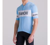 Maglia Bianchi Milano Retro - Azzurro XXL / Azzurro