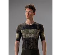 Maglia Bianchi Milano Tech Gravel manica corta verde rosso bianco - S